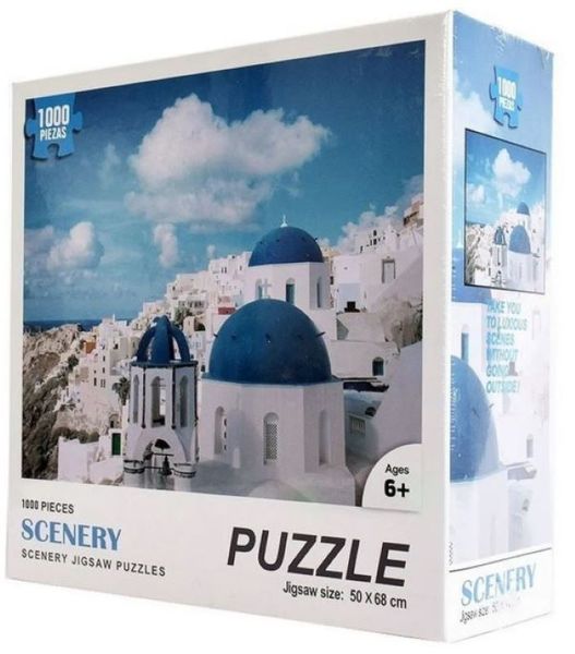 Santorini 1000 Piece Puzzle
