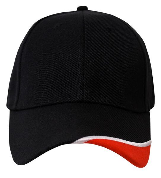 Boomerang - Black With Orange Peak Tip image