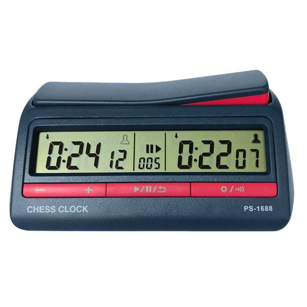 Chess Timer Clock -Tournament-Grade,42 Modes,Silent Buttons,Dual-Side