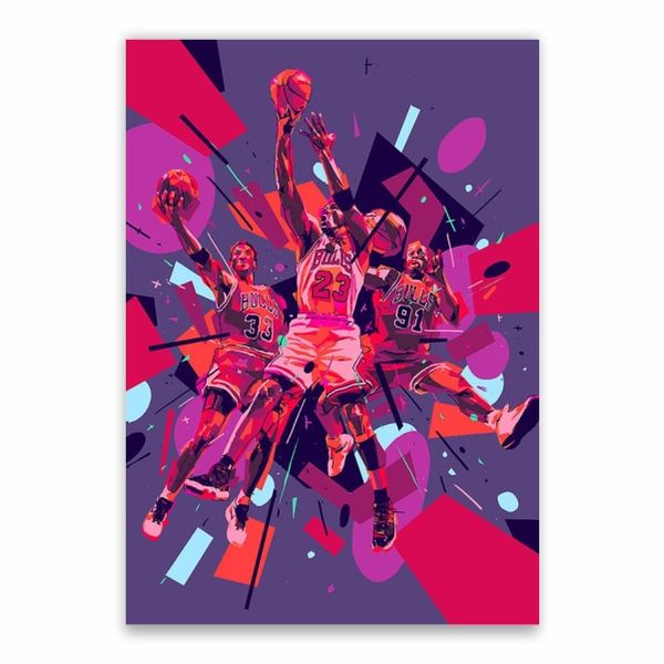 Chicago Bulls Decorative Poster - A1