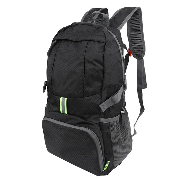 Name 35L Waterproof Foldable Nylon Backpack for Outdoor Travel