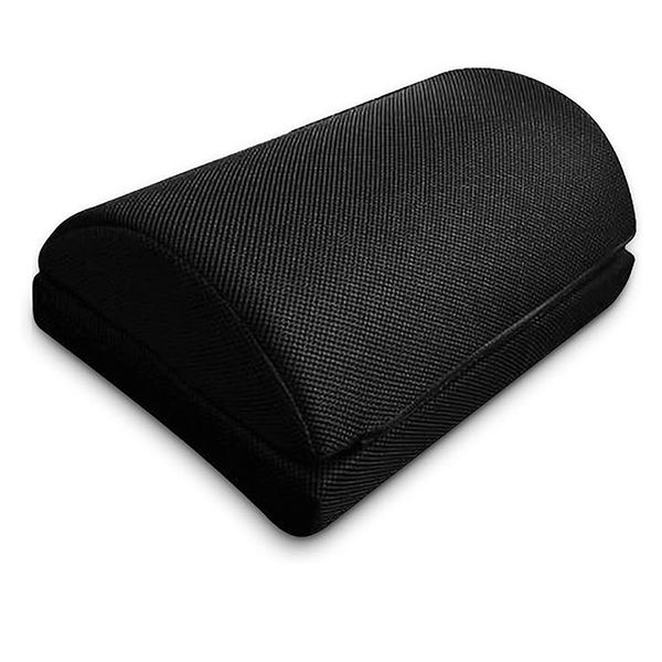 Ergonomic Memory Foam Under-Desk Footrest Pillow For Home &amp; Office Desk