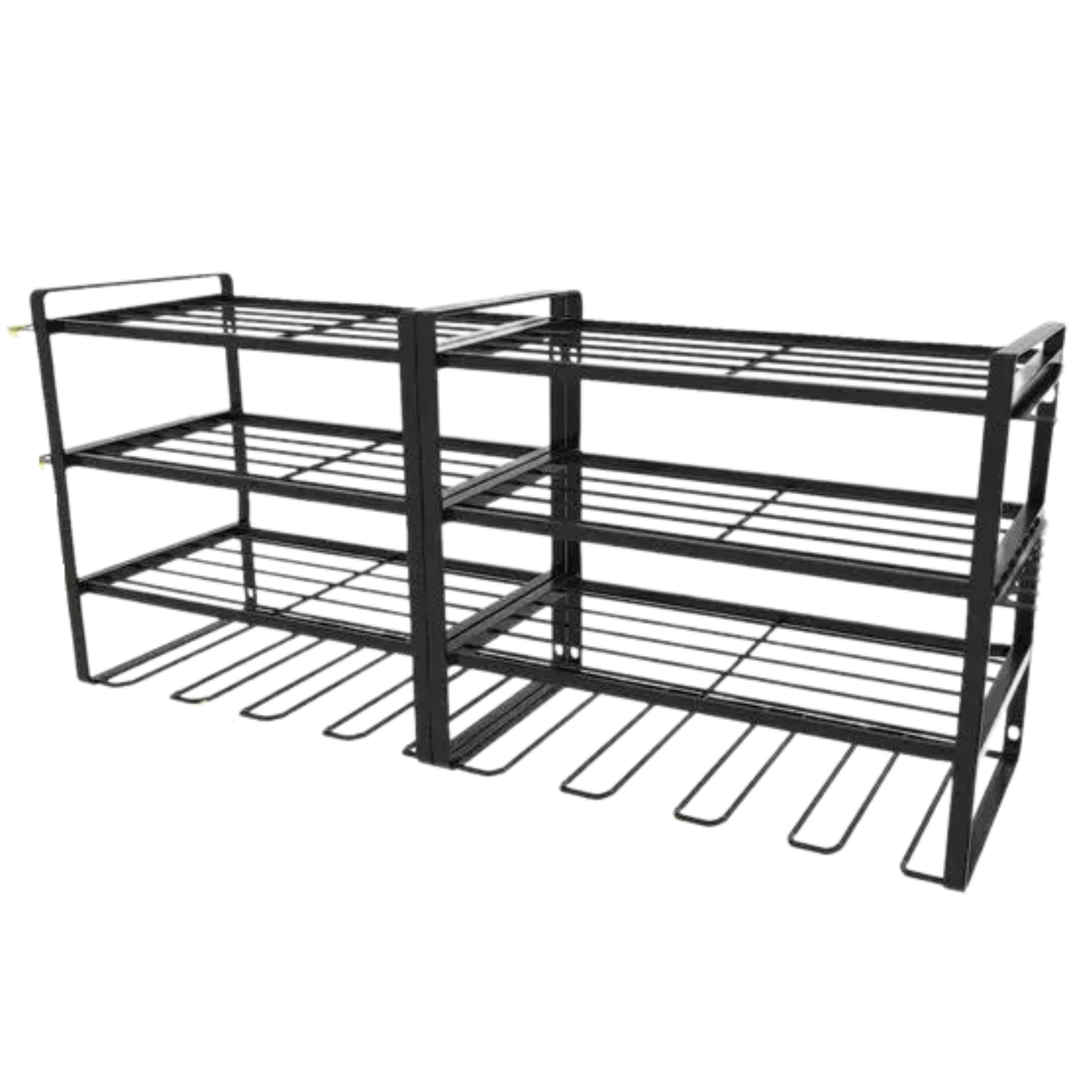 Garage Storage Power Tool Organiser 8 Drills Holder 4 Layers Shelf Rack