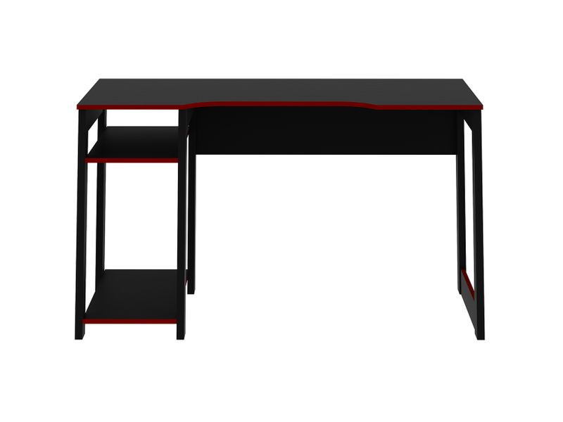 Techno Mobili Desk Gamer Station Black &amp; Red / Preto &amp; Vermelh