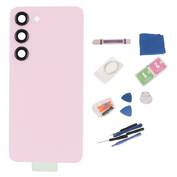 S23 Back Glass Pink w/Lens