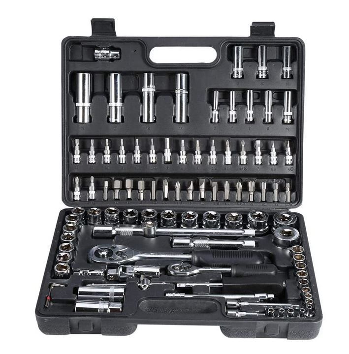 94 Piece Socket and Wrench Set 1/2" 1/4" Shop Today. Get it Tomorrow
