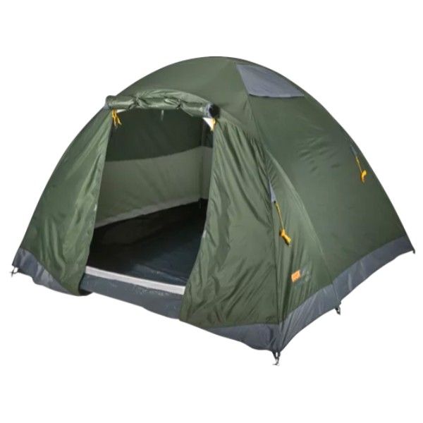 Bush Baby Alpine 4 Person Men Dome Tent - Weather-Resistant Outdoor Shelter