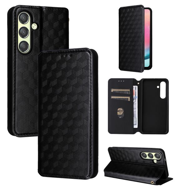 PU Leather Magnetic Buckle Leather Case Compatible With Samsung Galaxy S25
