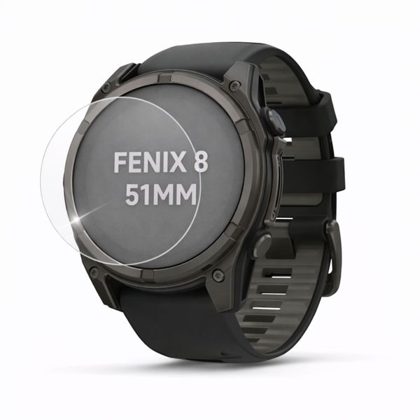 FocusFit Screen Protector Compatible with Garmin Fenix 8 51mm