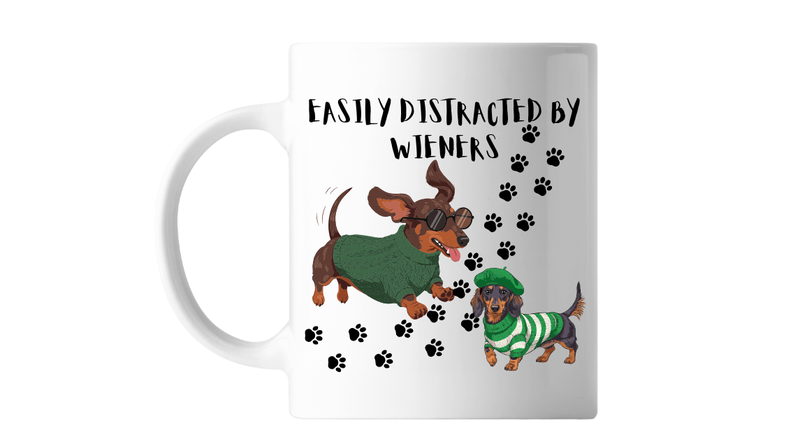 Sausage Dog Themed Mug