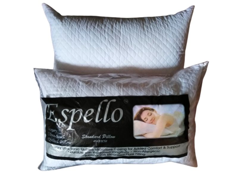 Espello White Polyester Polyester Pillow