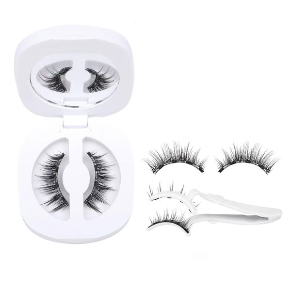 Magnetic Eyelashes with Applicator - No need for eyeliner, no need for glue