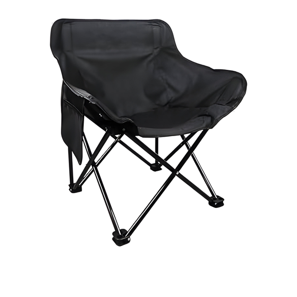 Outdoor Portable And Folding Camping Chair With Comfortable Backrest