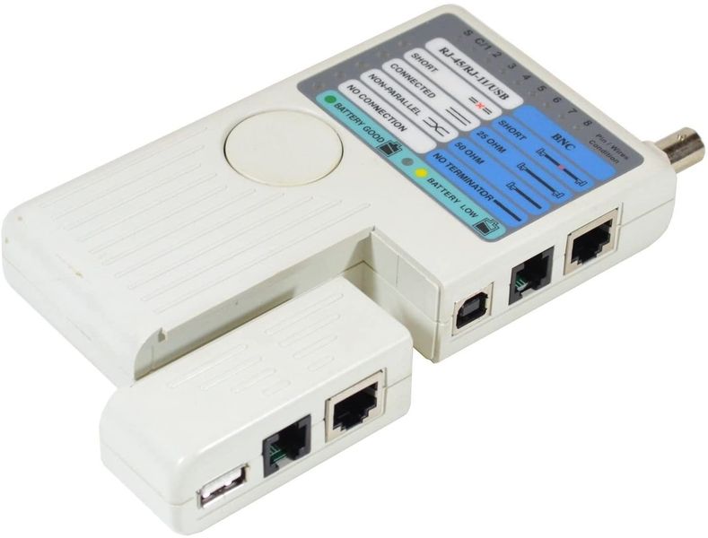 TWB 4-in-1 Remote Network Cable Wire Tester Detector for RL-45 RJ-11