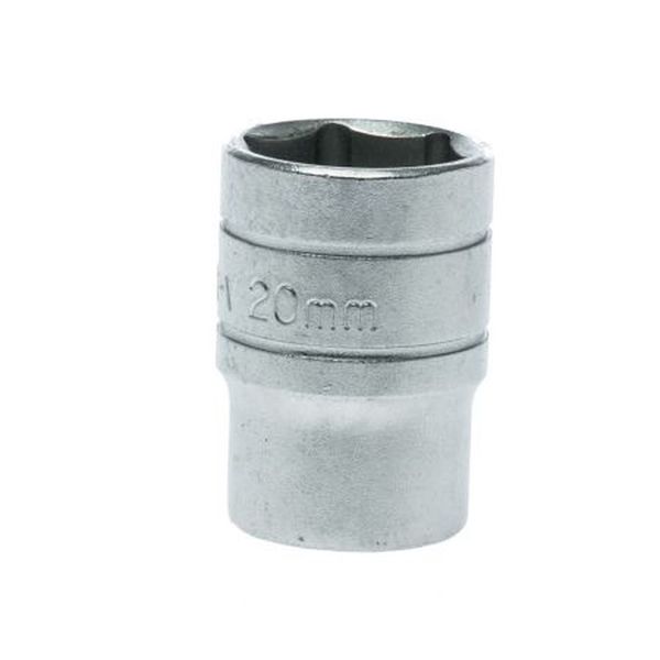 TengTools - 1/2inch Drive 6 Point Socket 20mm - M1205206-C