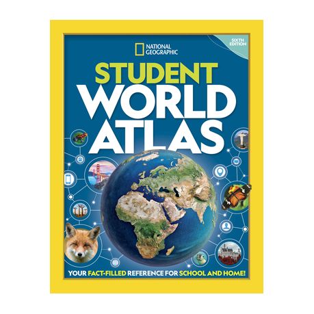 National Geographic Kids World Atlas 6th edition by National Geographic -  Atlas - National Geographic Kids Books