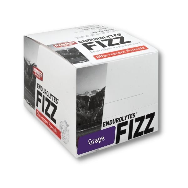 Hammer Nutrition Endurolytes Fizz Grape Box of 12 Tubes