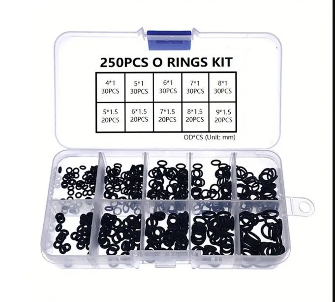 Synergy360 boxed nirtrile rubber O ring st 250 pcs set