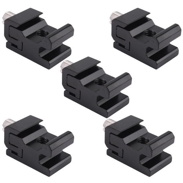 5pcs Camera Metal Cold Shoe Hot Shoe Flash Bracket Mount Adapter