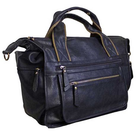 Faux discount leather weekender