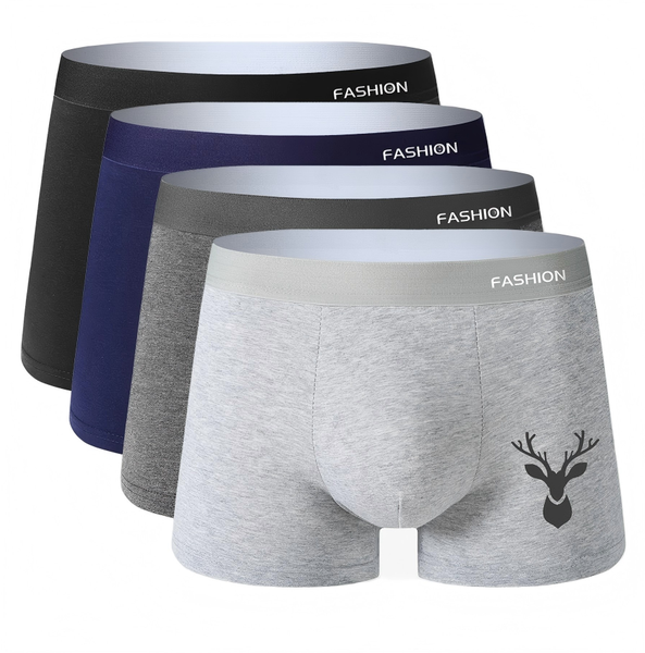 IPSTYLE Men Underwear Soft Trendy Fashion Pop Print Boxer Underwear