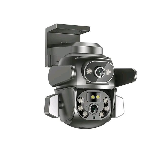 Dual Screen 1080P Wi-Fi Security Camera - 400W Indoor &amp; Outdoor System CR04