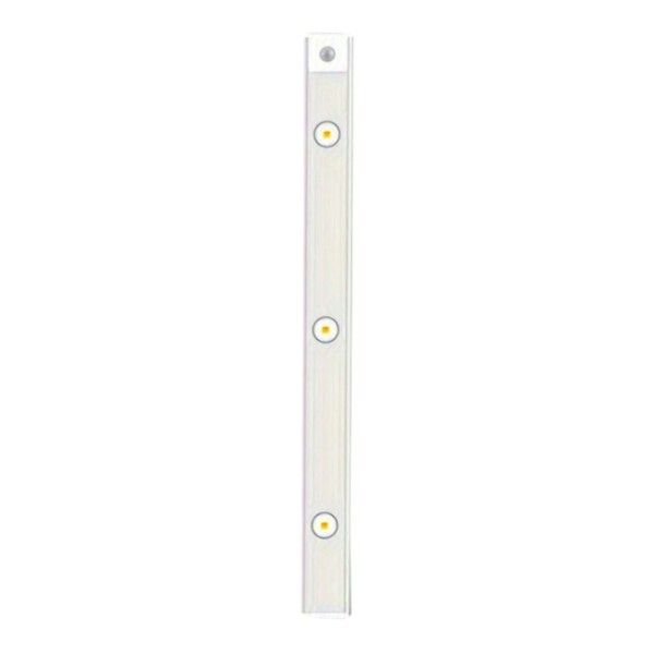 40cm Ultra-Slim LED Motion Sensor Light Bar - 3 Colour Change - White