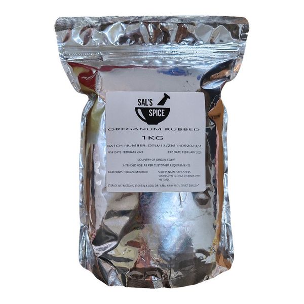 Sal's Spice Origanum Rub - 1kg