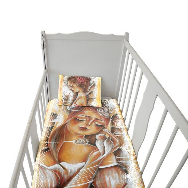 Fairies and Birds Cot Duvet Set