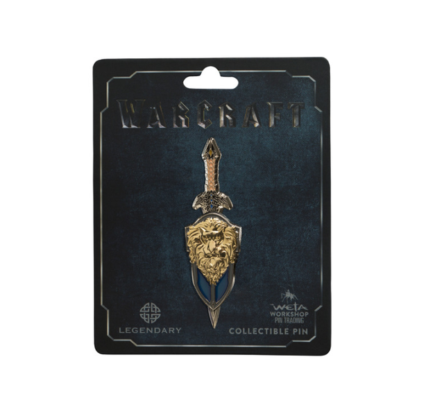 Warcraft: Lothar Sword &amp; Shield Collectable Pin Set