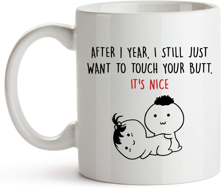 After One Year...-Valentines-Mother's Day-Father's Day-Christmas Mug
