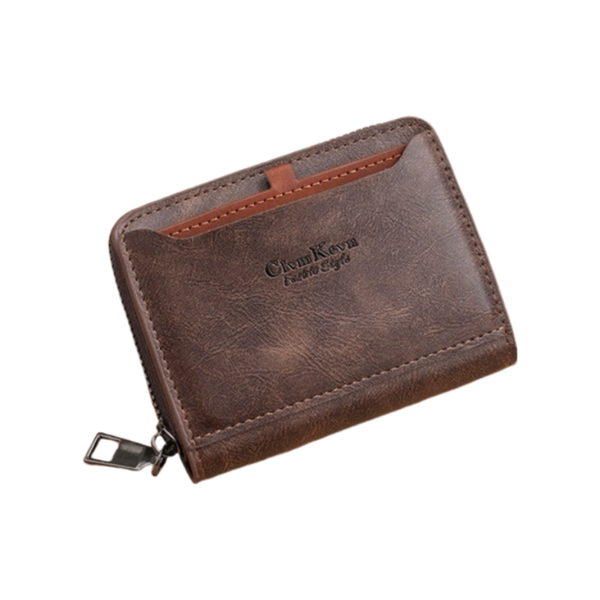 Zippered Accordion Card Holder - Multi-Pocket Organizer for Cards Cash