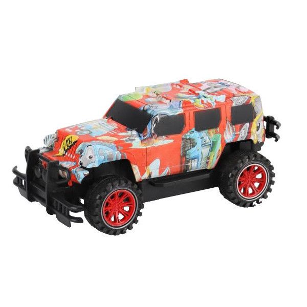 Olive Tree - 1:18 Scale Radio Control Toy SUV - Mixed Red