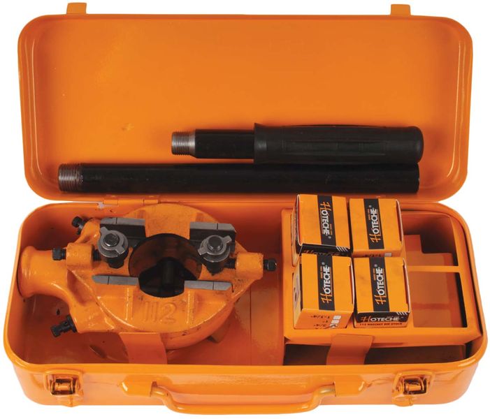 Hoteche Pipe Threading Ratchet Die Stocks 112