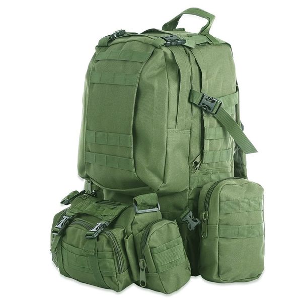 Gear up for Adventure withdurable our 55L Nylon Hiking Backpacks