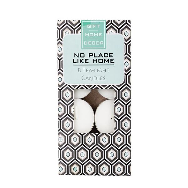 Candle - Tea - Light - White - 3.5cm - Box of 8