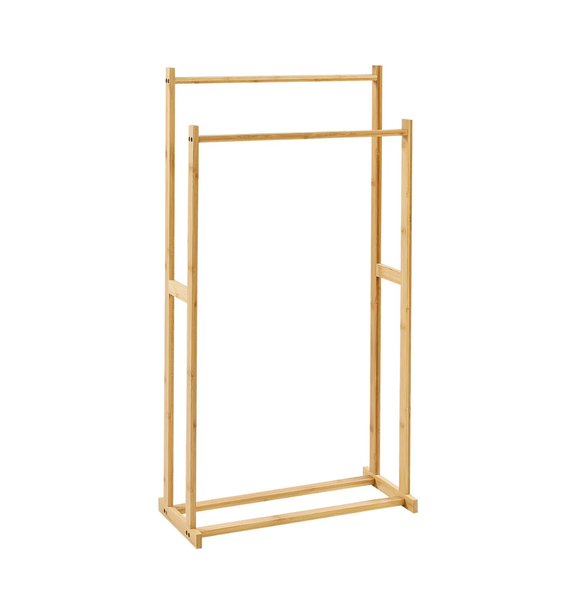 2 Tier Rack-Towel holder bamboo