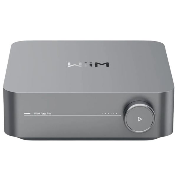 WiiM Amp Pro (Multiroom Streaming Amplifier) - Space Grey