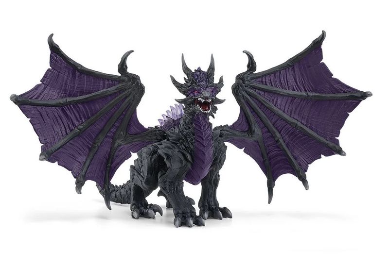 Schleich Eldrador Creatures - Shadow Dragon - 23cm Wide