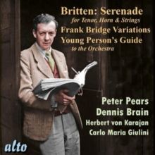 Britten: Serenade for Tenor, Horn &amp; Strings/... (CD / Album)