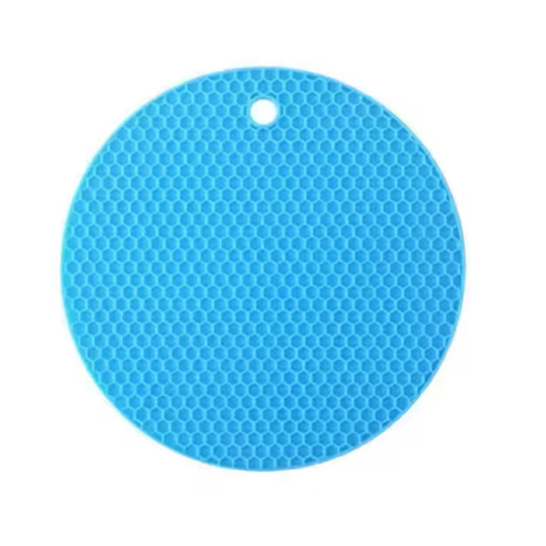 Multi-Purpose Heat Resistant Silicone Placemats - Honeycomb design (4-pack)