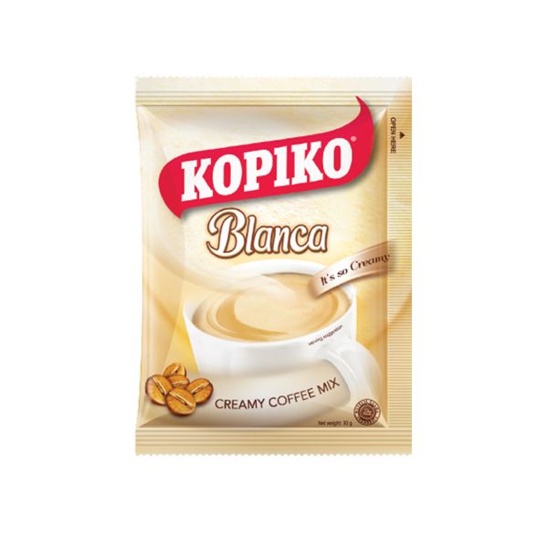 Kopiko Cafe Blance Instant Coffee 30gr(2x10 Sachets)