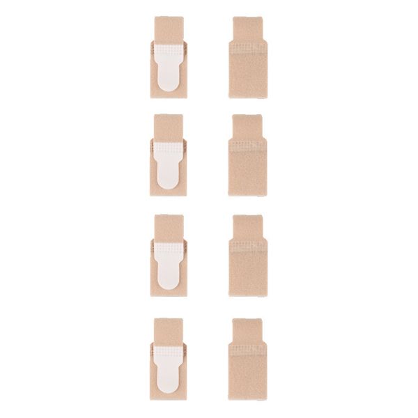 8 Pack of Toe Splint Adjustable Support Straps,Hammer Toe Straightener