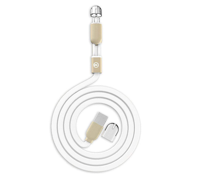 WK Design 2 in 1 Data Cable with MICRO USB and Lightning Lines