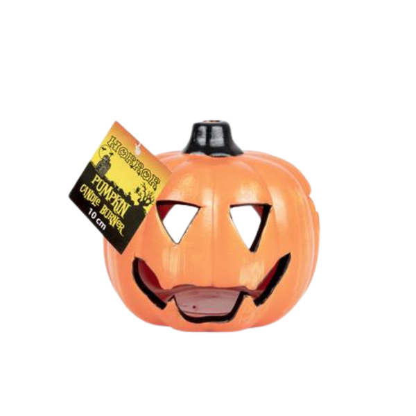 Halloween Decor Pumpkin Candle Burner 10cm