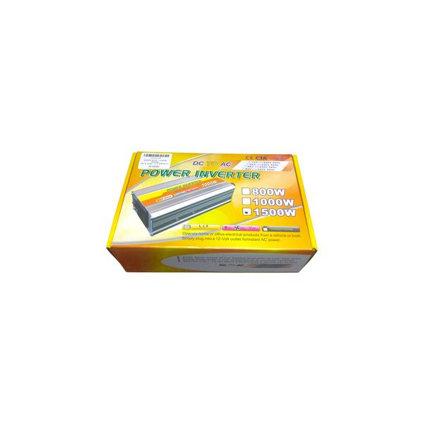 SunX SA025 1500W Modified Sine Wave Inverter - 12V DC to 220V AC