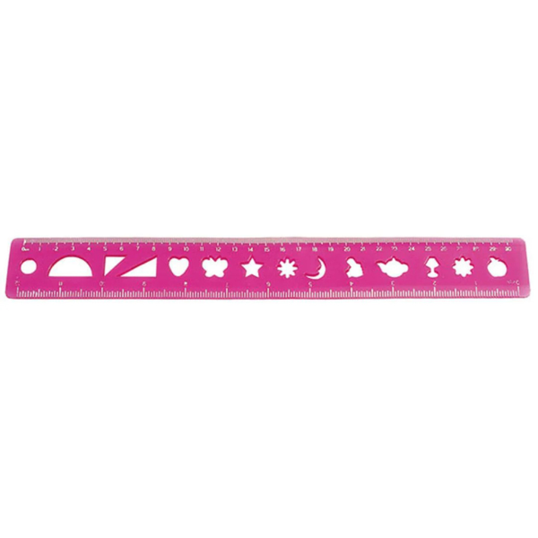 Blue Soft 30cm Ruler