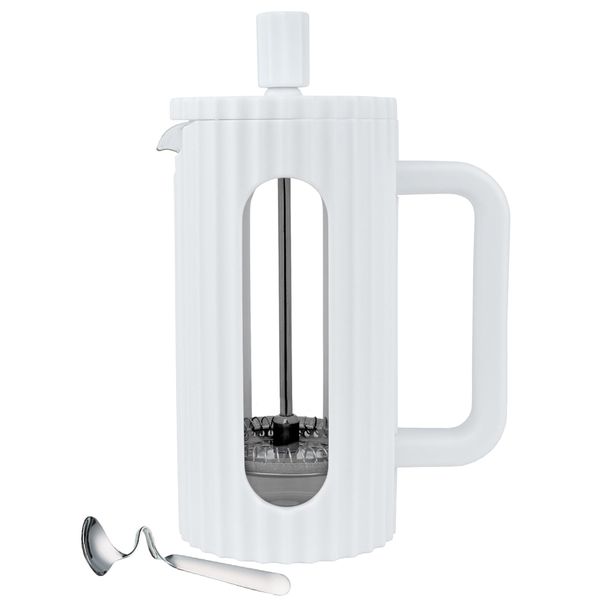 Premium Heat Resistant, Borosilicate Glass French Press Coffee Maker - 1000ml