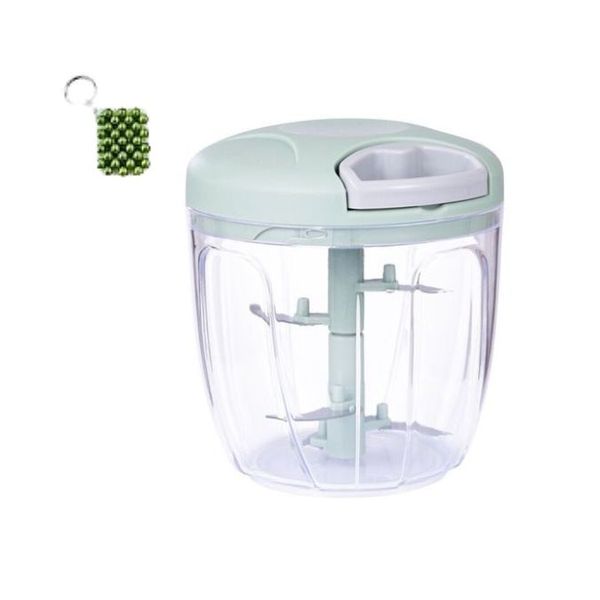 Manual Chopper Press Food And Vegetables Grinder And A Keyholder