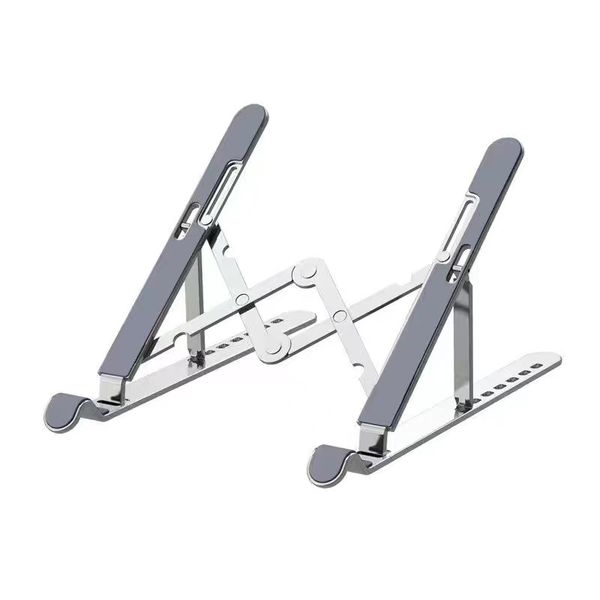 Aluminium Laptop Stand Adjustable Folding Portable Desktop and Tablet Holder